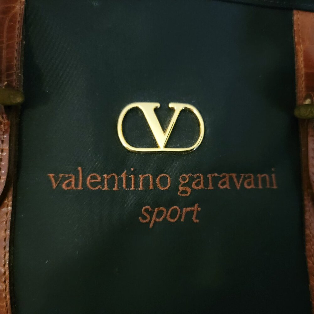 Preloved Valentino Garavani Sport Travel Bags, Nylon, Strap, and Lock an Key